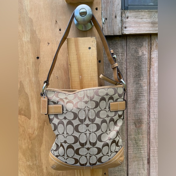 Coach Signature Collection Shoulder Bag - Picture 2 of 5